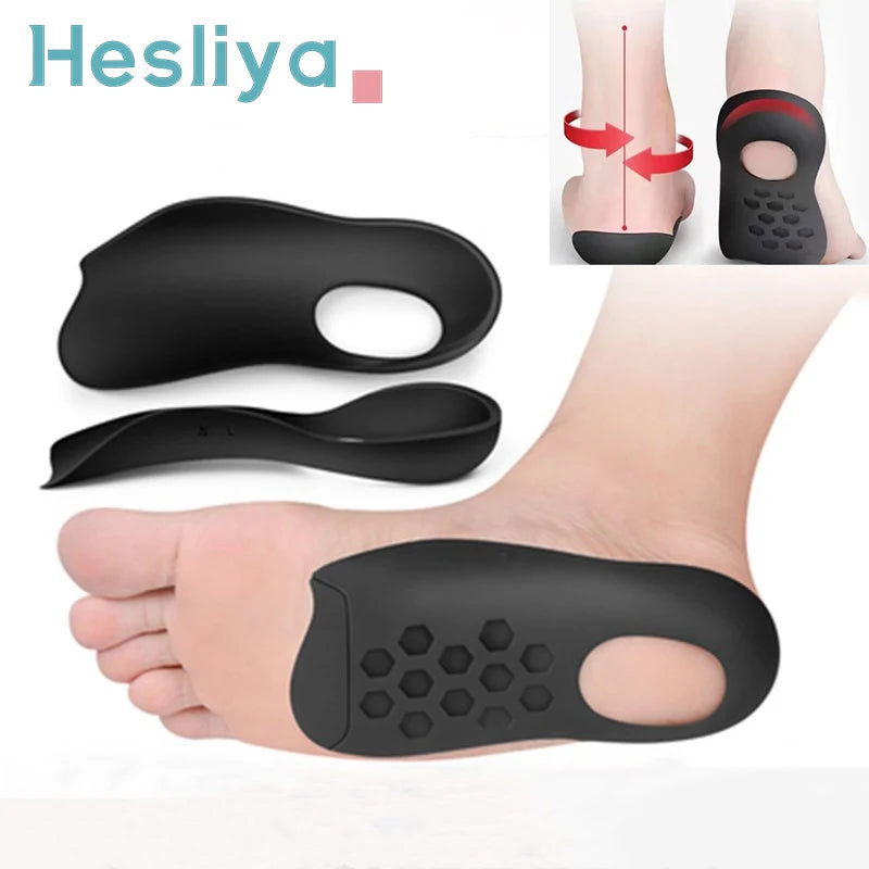 Flat Foot O-Shaped Legs Insole For Shoes Correction Arch Support Plantar Fasciitis Orthopedic Insoles Men/Women Foot Care Insert