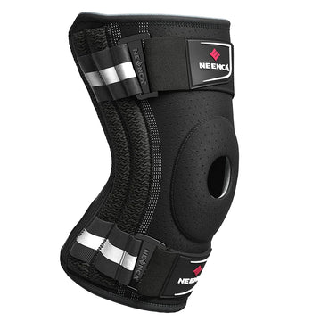 NEENCA Knee Brace for Knee Pain with Patella Gel Pad & Side Stabilizers Knee Support Arthritis Meniscus Tear Injury Recovery