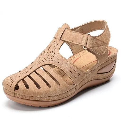 New Women's Sandals Premium Orthopedic Bunion Corrector Flats Casual Soft Sole Beach Wedge Vulcanized Shoes Zapatillas De Mujer